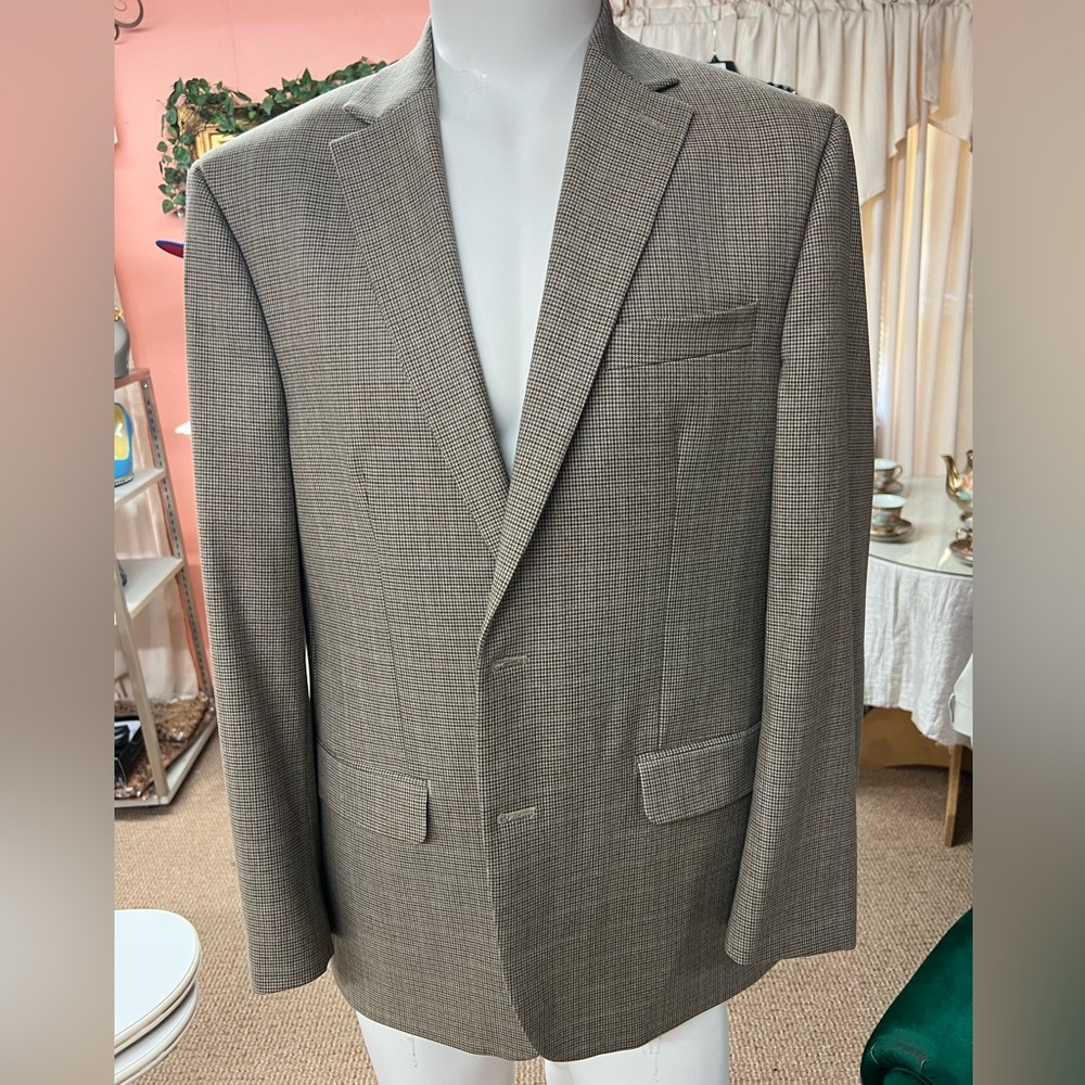 Ralph Lauren flex plaid blazer size 42 R